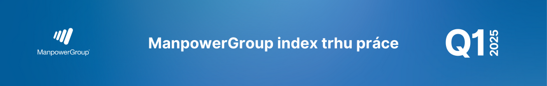 ManpowerGroup Index trhu práce Q1 2025